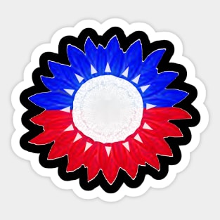 Taiwanese sunflower of peace Sticker